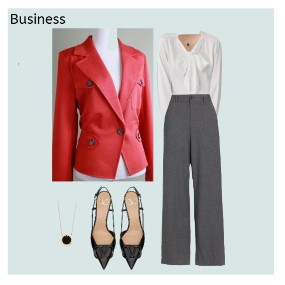 CABI Red Jacket/Blazer Sz 4